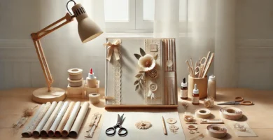 Materiales de scrapbooking y mix media